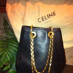 Celine All Leather Purse